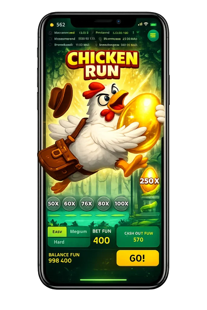 Chicken Run på Mobil